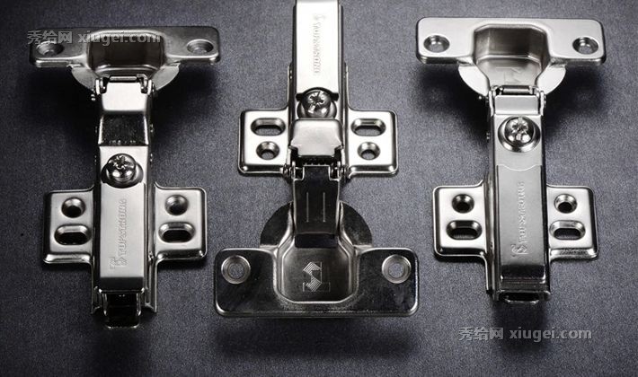 顶固TS-Y507不锈钢液压缓冲柜门烟斗铰链，抗磨尼龙耐用浅铰铰链