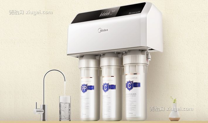 Midea/美的进口活性炭净水器，QB150-02双出水终端过滤机