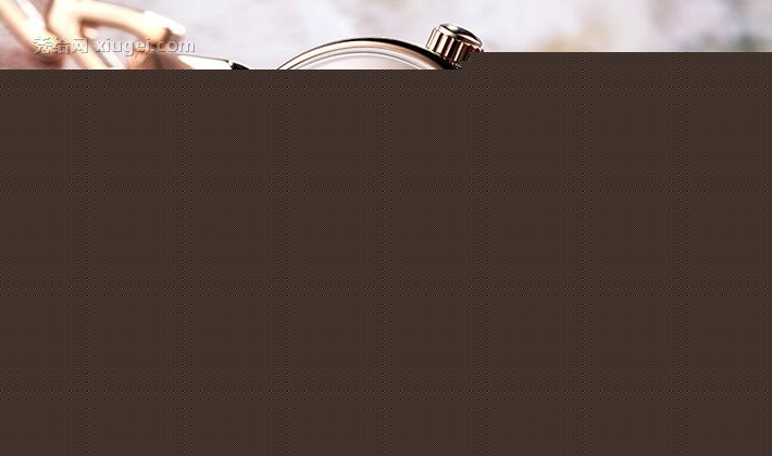 天王表酒红色圆形女士手表，不锈钢表带防水石英表，型号：LS3852P