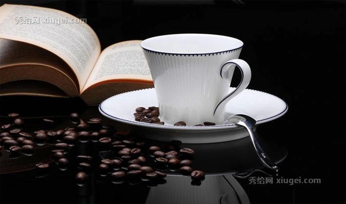 BK-LC033系列优雅陶骨瓷咖啡杯，BikuNana耐高温咖啡杯组合