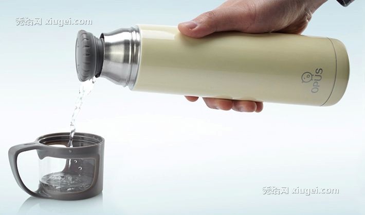 opus MBO-SX-500不锈钢时尚保温杯，真空健康保冷手提保温杯