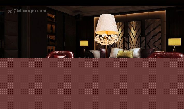 典雅欧式金边陶瓷白花灯饰，闪耀水晶客厅落地灯具，型号: D8959-1+3