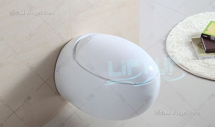 法恩格挂墙式现代时尚马桶，实用加厚型坐便器，型号G012