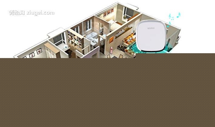 远距离无线老人呼叫机，牧锐门铃MR-M066，智能门铃无辐射