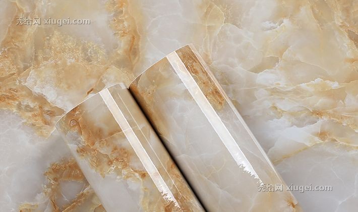 飞狮PVC仿大理石墙贴，自粘石纹防水墙贴，客厅背景墙装饰墙贴