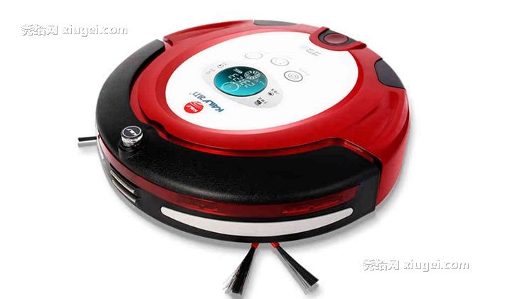 高清大屏凯力扫地机器人，扫地机强劲双边刷，超薄自动充电机器人310E