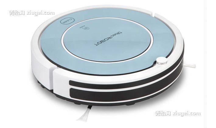 地贝益节远程遥控扫地机器人，自动充电防碰圆形扫地机，型号: ZN606