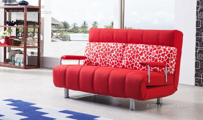 范客牌简约可折叠沙发，2803型乳胶沙发，50多个时尚色彩可供选择