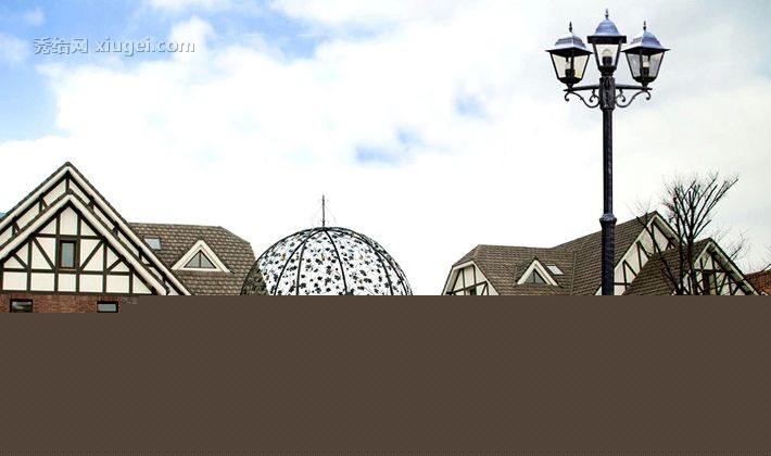 艺多灯具品牌QGTY-0292型号庭院灯，欧式led高杆灯，景观户外灯