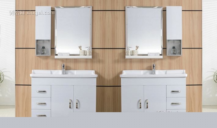 佐诺现代不锈钢浴室柜，一体式落地组合卫浴柜，8007陶瓷台盆梳洗柜