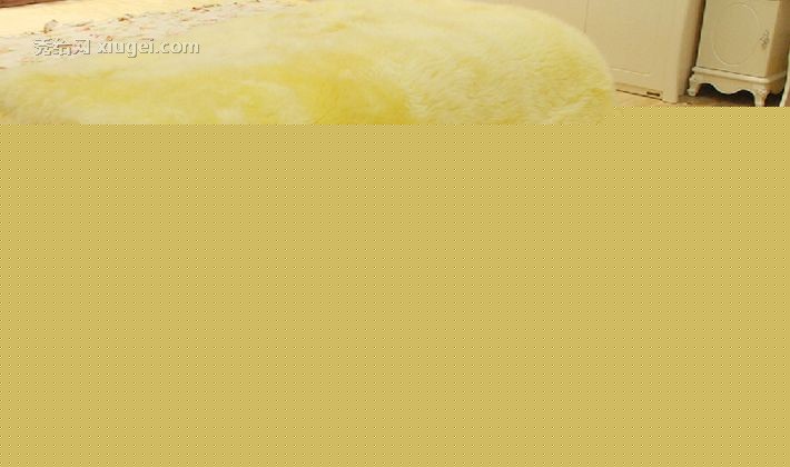 金元仙澳洲纯羊毛毯，现代中式皮毛一体羊绒毯，真皮加厚安全盖毯