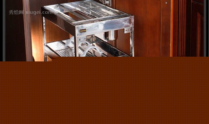 eacha意驰牌板式金属调味篮，T0109B型组合式拉篮，极致工艺设计