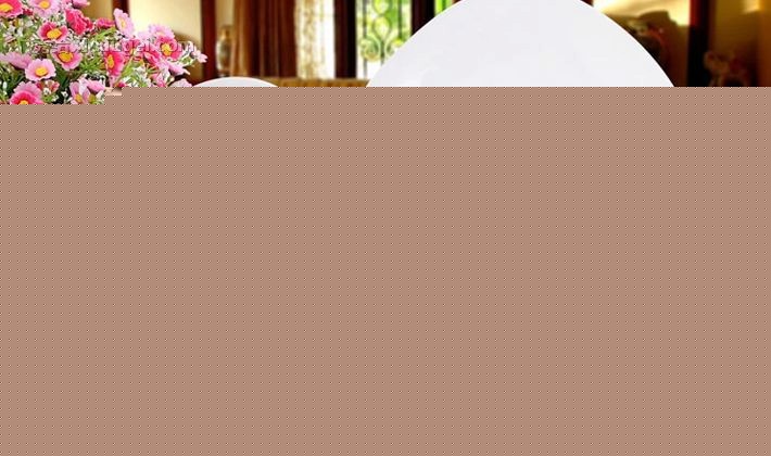 瓷福记纯色白瓷骨瓷餐具，健康环保釉下彩陶瓷工艺，56头实用套装，型号: 98131