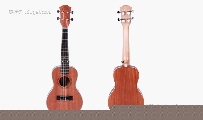 英昌原木色23英寸小吉他，沙比利木哑光烤漆吉他合板，型号：YK180C