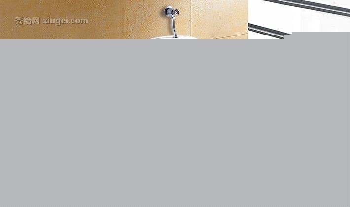 凯鹰人性化节水落地式小便池，防溅水按键小便器，型号: 8720