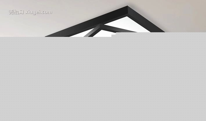 众光牌创意LED吸顶灯，叠影型PMMA高透光率灯，工业艺术美学设计