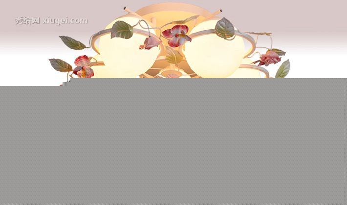 蓝瑟水晶玻璃吸顶灯，家装客厅卧室节能吸顶灯，型号：148193305101