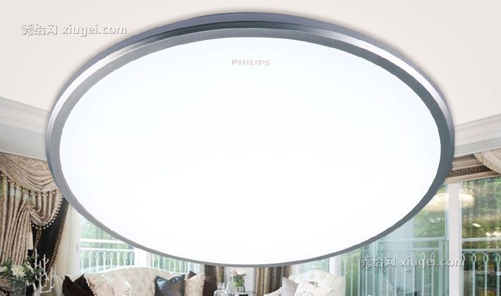 飞利浦照明LED吸顶灯，现代简约吸顶灯，超节能金属亚克力吸顶灯恒洁22W