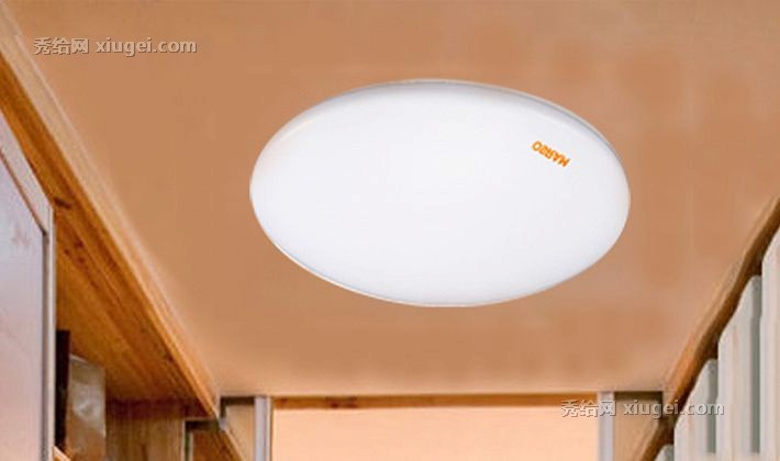 卧室欧司朗明雅吸顶灯，简约现代亚克力LED灯，T5C-01儿童房节能灯具