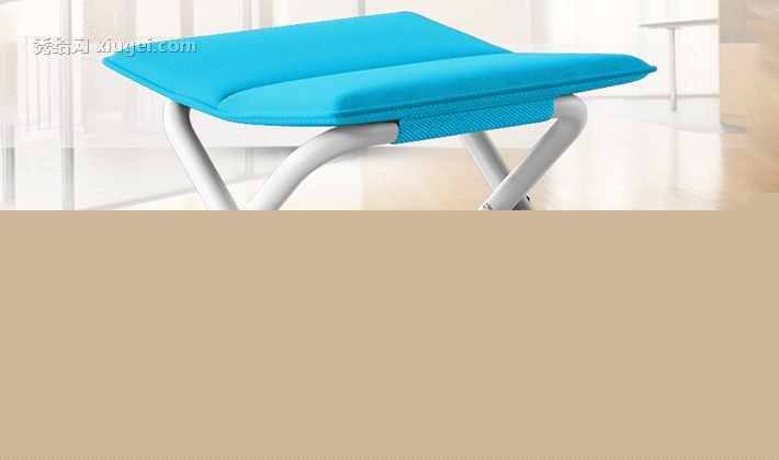 便携式折叠休闲椅，户外小板凳索乐，SLZDD-001现代帆布换鞋凳