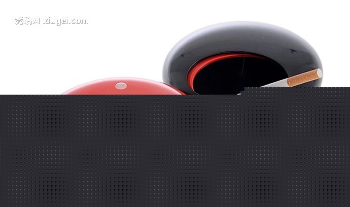 安雅535创意棋子造型烟灰缸，带封盖防滑脚垫现代简约烟灰缸，易清洁密胺烟灰缸