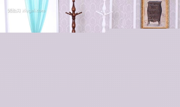 egens品牌水曲柳立式衣帽架，简约宜家风格雕刻室内衣架，型号H513