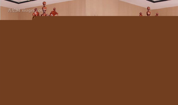 风采人家美式古典挂衣架，高端实木制落地衣帽架，优雅古朴低调带来至尊享受