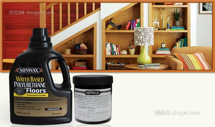 Minwax聚氨脂漆高光家具油漆，进口耐磨防水面漆水性木器漆