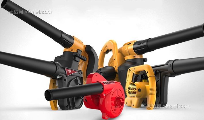 科麦斯两色手持式吹风机，家用铜质多功能清洁器，电脑风扇除灰鼓风机