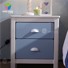 蓝色床头柜