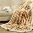 格纹毛毯