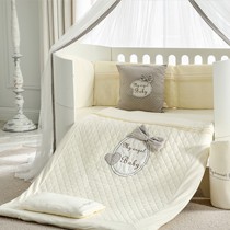 蒂爱英式皇家婴儿床品，新生儿长绒棉床帏七件套，货号: DIAI-七件套