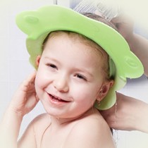 BabySafe宝宝沐浴帽子，儿童防水硅胶可调节洗头帽，货号: XFM-015