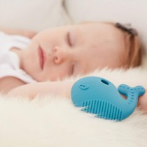 好孩子F80079环保儿童咬胶，卡通鲸鱼婴儿磨牙棒，橡胶无毒牙胶