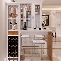 鑫点烤漆简约时尚吧台，多功能客厅艺术吧台桌，型号：B-T103