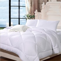 富安娜家纺圣之花冬被，大豆纤维保暖被芯，亲肤磨毛面料被子842000114