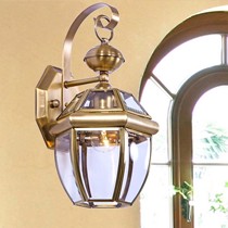 福仕福瑞达全铜打造欧式壁灯，华丽登场户外可用壁灯，货号T28/1B