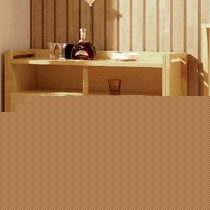 现代实木餐边柜，简迪温馨暖色餐厅家具，1.2米带抽碗盘收纳柜型号: X5303