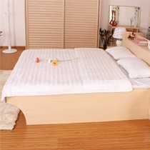 暖逸高箱1.8米简约实木床，储物式排骨架钢梁气压双人大床，型号QYC-1