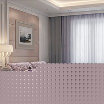 一善一品品牌SP-B372型号的布艺床，双人榻榻米床，方形实木布艺床