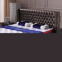 不得不爱136记忆棉床垫，圆角设计防螨针织布床垫，一米八超厚床垫