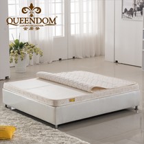 金席梦米黄色锁边针织床垫，零甲醛1.5*2.0米棕榈床垫，型号: JXM017