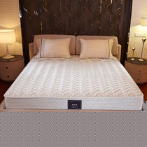 慕思腰部加强护脊床垫，1.8米双人偏硬席梦思，萨芙莉床垫防撞边角