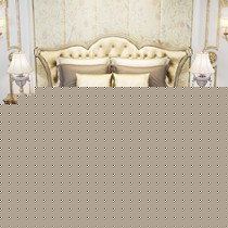 斯林百兰白色长方形床垫，整网弹簧护脊椎睡垫，双人床乳胶席梦思