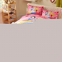 Disney迪士尼正品卡通儿童纯棉三件套维尼熊，汽车总动员，公主风各种形象