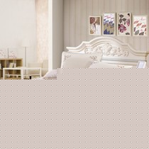 鲁贡纯色亚麻粗布三件套，1.5米布艺绣花床上套件，货号SJ1400302