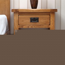 源氏木语全实木美式乡村床头柜，仿古色环保喷漆，Y0111储物柜