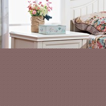 BMCTG05卧房无门床头柜，楠艺轩原木色储物抽屉柜，房间柏木床边柜