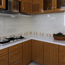 牛陶品牌仿石纹釉面砖，NT-60491欧式厨房墙砖，纳米防水技术超强抗油污