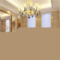 现代简约防水墙砖，型号: M45003浅黄色釉面瓷砖，马可波罗仿石纹砖